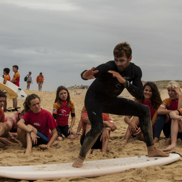ecole de surf hossegor : stage et cours de surf pour niveau confirmé à Seignosse
